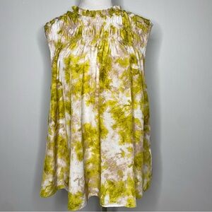 Joie sleeveless silk blouse top size XXL